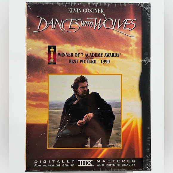 New. Dances with Wolves on DVD - Award-Winning Classic - Picture 1 of 3